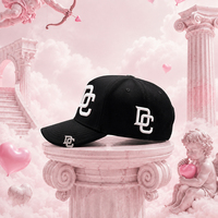 Gorra de Béisbol Personalizada de 5 Paneles con Decoración Metálica para Mujer, Gorra con Logotipo Metálico Personalizado, Gorra Hip-Hop para Chico, Gorra con Diseño de Llama