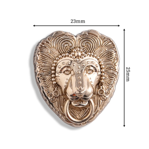 Wholesale Customized Souvenir Gift Metal Lion Head Metal Fridge Magnet - Product Image 2