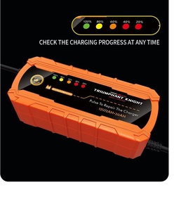 Chargeur de batterie intelligent 12V <span class=keywords><strong>2A</strong></span> de marque propre pour <span class=keywords><strong>automobiles</strong></span> et motos, chargeur de batterie de voiture 12V - Product Image 4