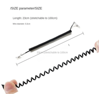 Sangle de maintien souple et sécurisée en polyester pour lunettes, anti-perte, légère, portable, spirale élastique antidérapante pour l'extérieur
