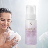 Vente en gros d'hygiène féminine biologique Ph équilibré acide borique nettoyant pour soins intimes vaginaux 60ml Yoni Probiotic Wash