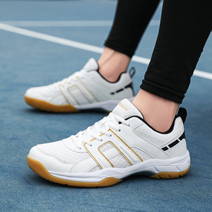 Chaussures de <span class=keywords><strong>tennis</strong></span> en maille respirante avec amorti et soutien pour hommes et femmes, entraînement professionnel, style couple, résistantes à l'usure, décontractées pour l'automne - Product Image 2