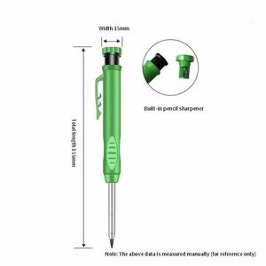 YBS Factory Crayons à bois portables avec <span class=keywords><strong>taille</strong></span>-<span class=keywords><strong>crayon</strong></span> intégré Remplissage 3 couleurs Marquage facile Séchage rapide DIY OEM ODM - Product Image 5