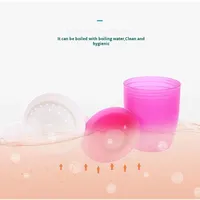 Ayudante Ideal para Mamás 360 °   Vaso Antiderrames y Antiasfixia para Bebés, de Silicona de Grado Alimenticio