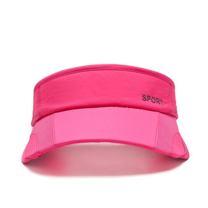 Visor Sun <b>Hat</b> Pink Breathable <b>Summer</b> Outdoor Sport Cap - Product Image 1