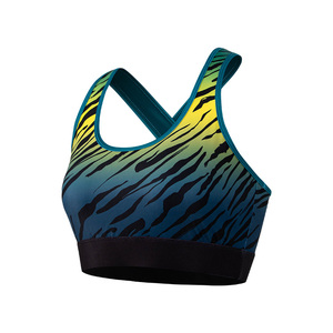 Sujetadores de gimnasio para <span class=keywords><strong>mujer</strong></span> del fabricante Sujetador deportivo sexy para Fitness Yoga y <span class=keywords><strong>boxeo</strong></span> Soporte suave Compresión Yoga <span class=keywords><strong>Ropa</strong></span> deportiva - Product Image 1