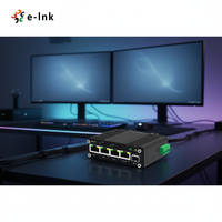Conmutador PoE PD Industrial con 3 Puertos Gigabit, 1 SFP y Salida de CC para Alimentar Cámaras IP y Puntos de Acceso