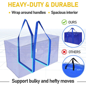 <b>Extra</b> <b>Large</b> Reusable Water Resistant Non Woven <b>Storage</b> Dust <b>Bag</b> with Zipper Handle Heavy-duty Construction - Product Image 6
