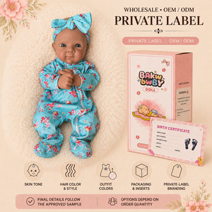BAkwbwBY Poupée <span class=keywords><strong>Reborn</strong></span> 18 Pouces <span class=keywords><strong>Silicone</strong></span> Solide Intégral Bébé Réaliste Nouveau Né OEM ODM Usine Grossiste Fournisseur Cadeau - Product Image 6