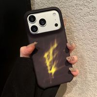 Coque de téléphone en silicone liquide thermosensible à changement de couleur pour iPhone 17 Pro Max 16 Pro 15 – Coque thermochromique