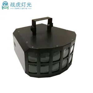 4in1 hai lớp RGBW bướm <span class=keywords><strong>Strobe</strong></span> ánh sáng 3W điều khiển âm thanh Disco DJ Câu lạc bộ hiệu ứng ánh sáng với chùm cho nhấp nháy nhảy múa - Product Image 1