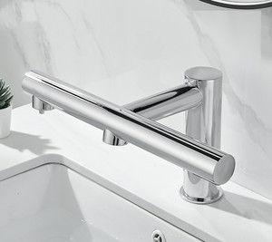 Çok fonksiyonlu fotoselli banyo lavabo musluğu 3 in 1 hareket otomatik sensör musluk - Product Image 2