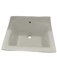 Nouvelle Baignoire à Laver les Vêtements Émaillée pour Usage Résidentiel, Station de Lavage Vintage Utilitaire pour Buanderie, Modèle Belfast Lavatoio