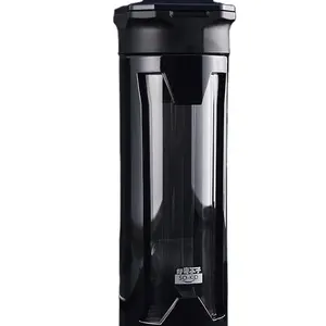 Rifornimento di fabbrica personalizzato bottiglia di <span class=keywords><strong>acqua</strong></span> di <span class=keywords><strong>vetro</strong></span> sportivo da 450ml con Design fantasia infusore bere il tè viaggio tipo di pressatura <span class=keywords><strong>acqua</strong></span> che scorre - Product Image 2