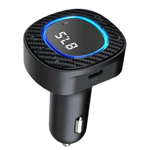 Usine OEM voiture lecteur Mp3 adaptateur de musique type-c USB chargeur de voiture Bluetooth sans fil mains libres voiture kit transmetteur FM