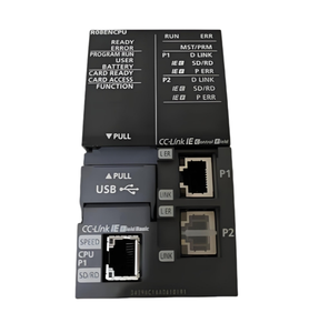 44. ซีพียู R04CPU ใหม่เอี่ยม 100% ประสิทธิภาพสูง 40K สเต็ปส์ 4096 จุด ความเร็วสูง PLC PAC คอนโทรลเลอร์ ระบบอัตโนมัติแบบโมดูลาร์ มีสินค้าในสต็อก - Product Image 1