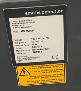 Smiths Detection HI-SCAN 7555si Original Dual View Xray Machine para defesa, varredor de bagagem do varredor da bagagem do aeroporto <span class=keywords><strong>X</strong></span> <span class=keywords><strong>Ray</strong></span>