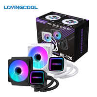 Kit de refroidissement liquide pour PC de jeu sur mesure LOVINGCOOL, design personnalisé, ODM, refroidisseur d'eau pour processeur ARGB 120 240 360 mm avec ventilateurs