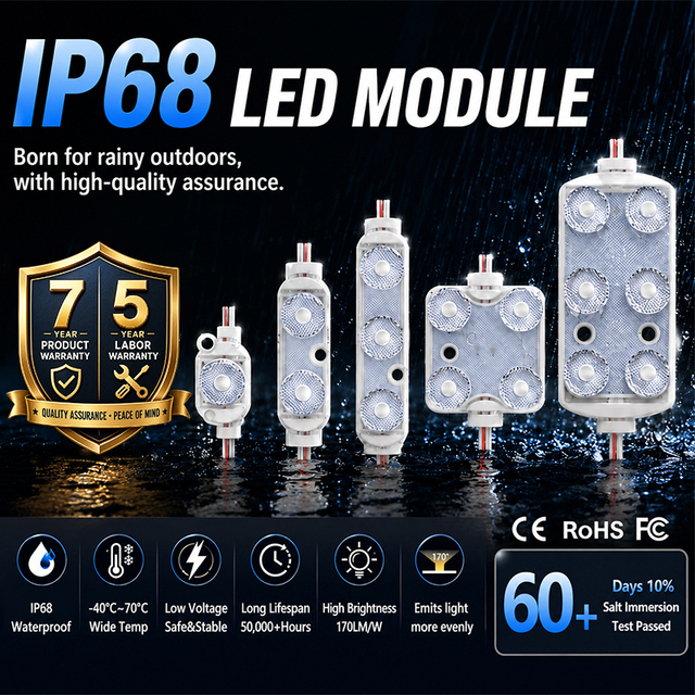 OPLED 2835 CE 3 High Brightness Injection Channel Letter Backlight Smd Rgb Mini Lights 24V Waterproof Outdoor IP68 Led Modules