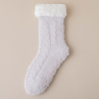 Damen Winter Verdickte Warme Bodensocken Haus-Schlafsocken Nerzfell Thermosocken