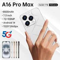 Envío Directo de Fábrica, Teléfono Inteligente 5G Deca Core, Batería Grande de 8000 mAh, Pantalla OLED HD de 7.3 Pulgadas, Desbloqueo Facial, 108MP