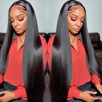 Extensions de cheveux humains en vrac couleur blonde, tissage double machine, cheveux vierges Remy indiens et vietnamiens, 10-30 pouces