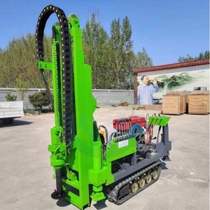 Mesin sekrup tanah, mesin obeng tanah, pengemudi tumpukan ekskavator, mesin bor baik, Rig bor Putar - Product Image 4