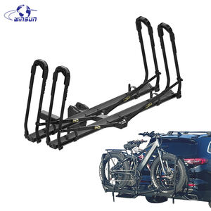 Porte-vélos robuste ODM/OEM <span class=keywords><strong>pour</strong></span> 2 vélos électriques, capacité de 200 lb, support de plateforme pliable - Product Image 1