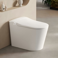 WC intelligent monobloc en céramique à chauffage instantané pour chambre à coucher