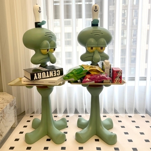 Dibujos animados personalizados pulpo hermano bandeja piso adornos de gran tamaño marioneta de mano hit trabajador sofá sala de estar - Product Image 4