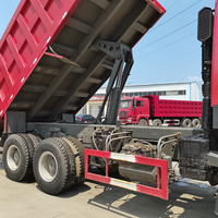 Б/у самосвал HOWO 6x4 для тяжелых условий эксплуатации, двигатель Weichai 371 л.с., левый руль