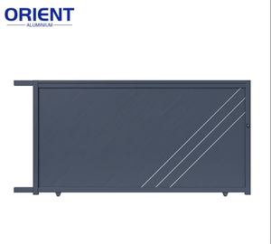 Porte coulissante automatique en aluminium de nouvelle génération <span class=keywords><strong>avec</strong></span> automatisation intégrée et sécurité renforcée - Product Image 3