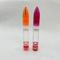 Stylo minuteur liquide en forme de balle, gouttes d'huile colorées, points fluides relaxants pour le soulagement du stress, jouet anti-stress TDAH, décoration de bureau