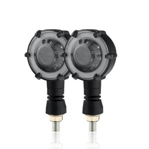 Motorcycle Dual Color <b>Round</b> <b>Led</b> Turn Signal 12V Universal Sequential Side <b>Light</b> For Retrofit Upgrade - Product Image 2