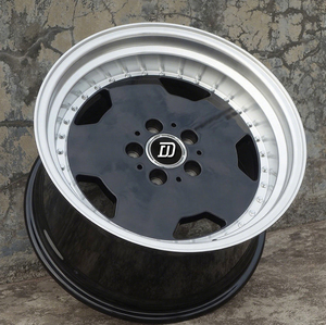 Rines Clásicos de Aleación para Automóvil de Pasajeros de 17 Pulgadas, 5x112, Cb66.56, Negros con Offset de 25 para Mercedes W140 W201 W126 W124 - Product Image 3