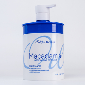Traitement capillaire à la kératine parfumé longue durée OEM, réparation des cheveux abîmés, masque capillaire à l'huile de macadamia pour cheveux colorés - Product Image 1
