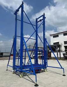 Телескопические мобильные электрические подъемные платформы-вышки: цены, дешевые строительные леса для продажи - Product Image 2