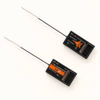 Pack de contrôle pour modélisme RC, Kit radio Hotrc KT-6A 2.4G 6CH FHSS avec boîte pour machine KT Board, avion RC, drone FPV, modèle DIY