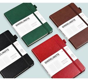 Economy <b>A5</b> Leather Portable Notebook with Soft Band Custom Logo Journey for Promotional Events Factory Price - Product Image 3