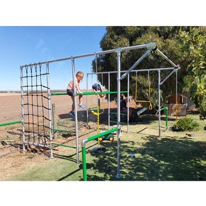 Gimnasio Infantil para Exteriores, Equipo de Entrenamiento <span class=keywords><strong>Ninja</strong></span>, Barras de Mono, Columpios para Bebés - Product Image 4