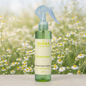 Désodorisant d'ambiance liquide moderne à la camomille 200 ml, base d'huile essentielle, longue durée, élimination naturelle des odeurs, prix usine - Product Image 1