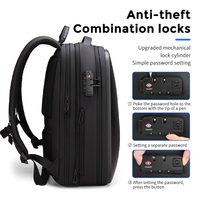 Sac à dos pour homme Sac à dos pour voyage d'affaires Sac pour ordinateur portable Sac pour ordinateur 16 "TSA Customs Lock Anti-theft Waterproof Leisure Street
