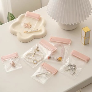 Sacchetti sigillanti per gioielli in plastica con chiusura a chiusura con chiusura a Zip in chiaro custodia - Product Image 6