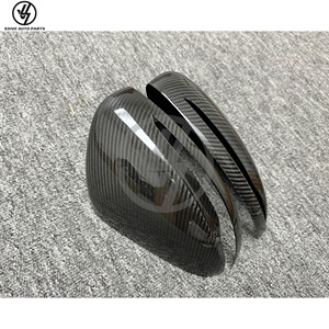 Coques de rétroviseurs latéraux pour Mercedes Benz Classe G W464 W463A G500 G63, type autocollant en fibre de carbone sèche, pièces de voiture - Product Image 5