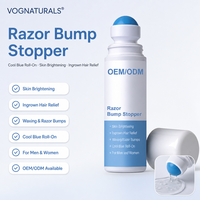 Crème Apaisante Post-Épilation OEM pour le Visage : Solution Anti-Boutons de Rasoir, Soin de la Peau, Prévient les Poils Incarnés et Atténue les Taches Brunes