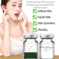 Kit de Spicules d'Éponge Hydrolysées en Gros avec Activateur Liquide Exfoliant pour Peeling Facial – Ensemble pour l'Esthétique de la Peau du Visage