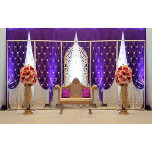 Decoración de Pared con Velas Brillantes para Escenario de Boda, Decoración Magnífica para Escenario de Boda con Paredes de Velas, Pared de Velas Moderna para Boda en el Reino Unido - Product Image 1