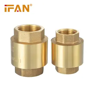 IFAN Water Check Valve Imported High-quality Brass Core 1/2"-4" Brass Check Valve
