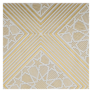 Film in Pvc <span class=keywords><strong>60x60</strong></span> <span class=keywords><strong>pannelli</strong></span> in gesso laminato carta Pvc di alta qualità controsoffitti - Product Image 2