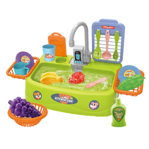 Jouets populaires de tache de <span class=keywords><strong>cuisine</strong></span> de simulation de maison de jeu éducation précoce simulation de <span class=keywords><strong>cuisine</strong></span> table de tache de <span class=keywords><strong>cuisine</strong></span> électrique hors de l'eau - Product Image 1